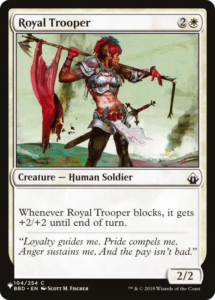 Royal Trooper [The List] - MTG Single