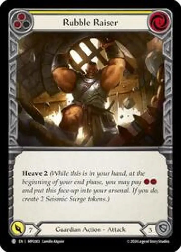 Rubble Raiser (Yellow) (MPG083) [Mastery Pack Guardian]