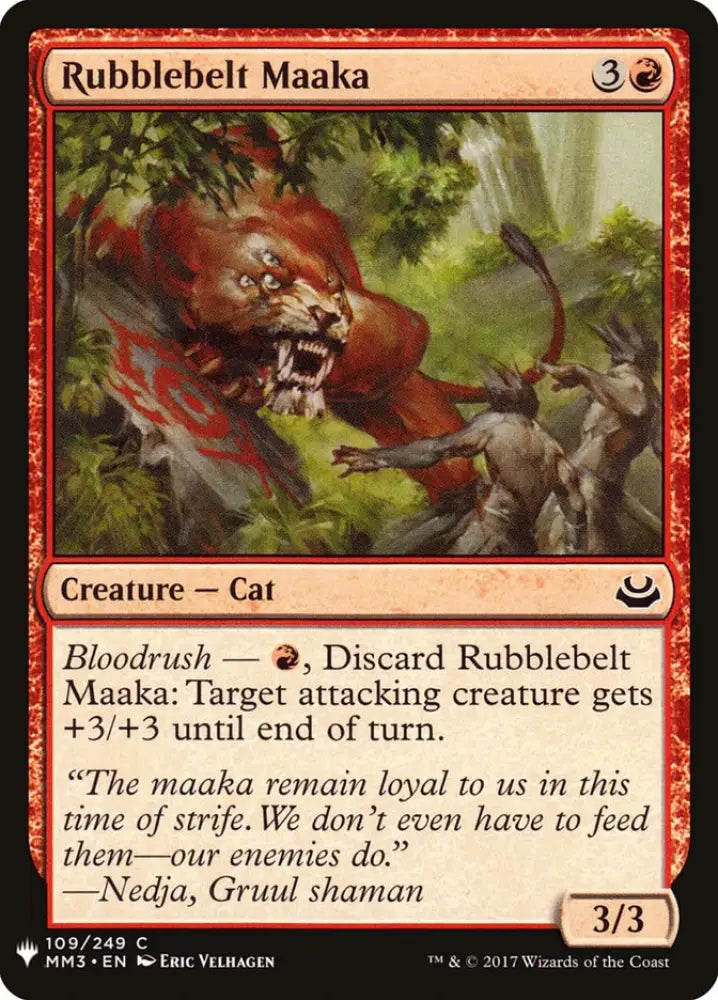 Rubblebelt Maaka [Mystery Booster] - MTG Single
