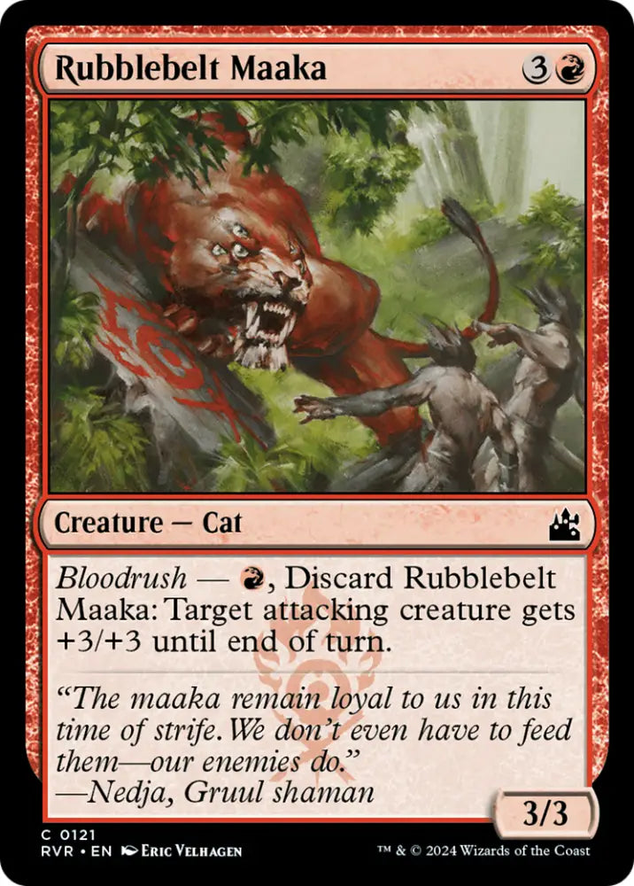 Rubblebelt Maaka [Ravnica Remastered] - MTG Single