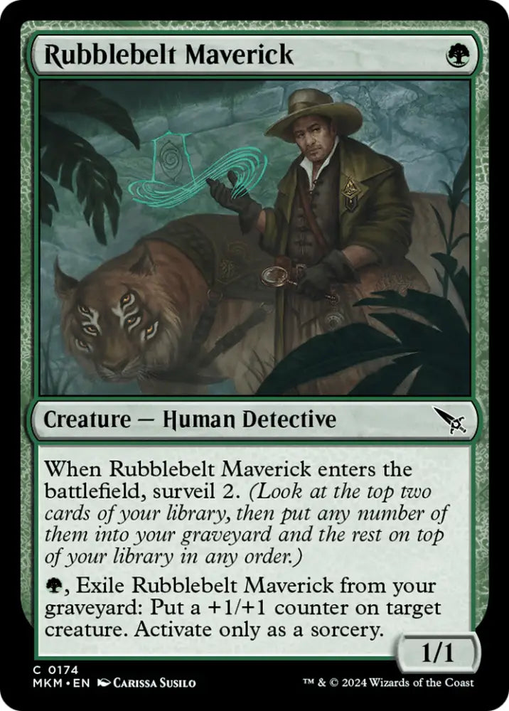 Rubblebelt Maverick [Murders at Karlov Manor] - MTG Single