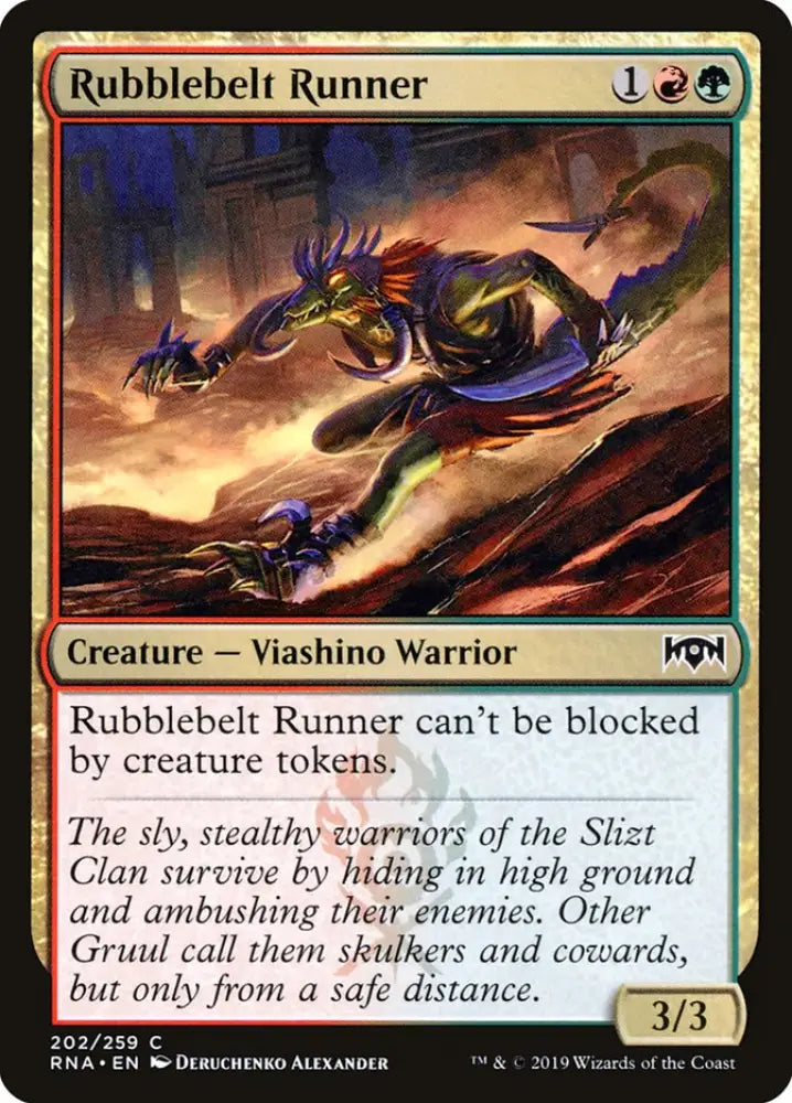 Rubblebelt Runner [Ravnica Allegiance] - MTG Single