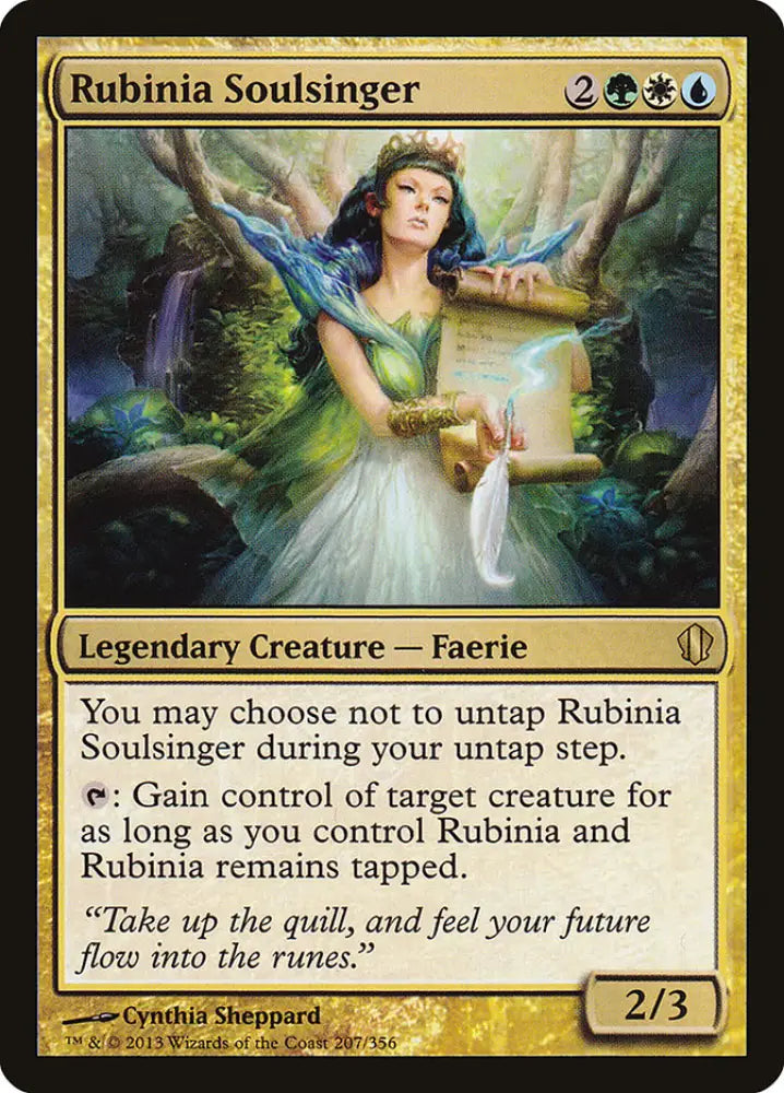 Rubinia Soulsinger [Commander 2013] - MTG Single