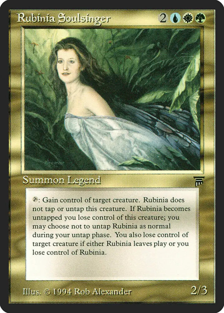 Rubinia Soulsinger [Legends] - MTG Single