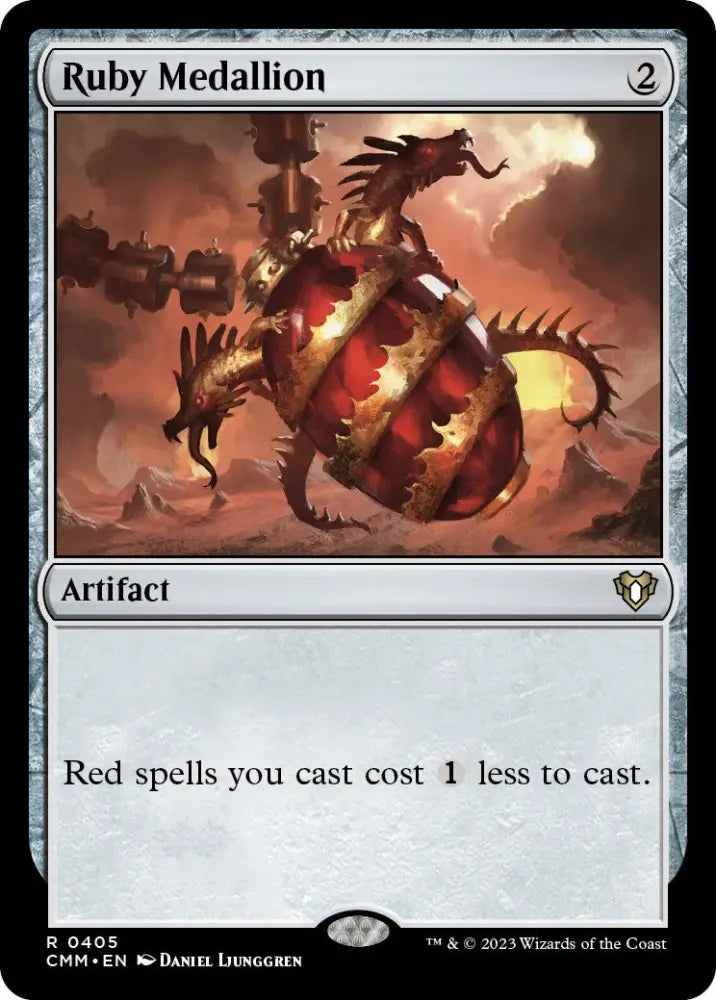 Ruby Medallion [Commander Masters] - MTG Single
