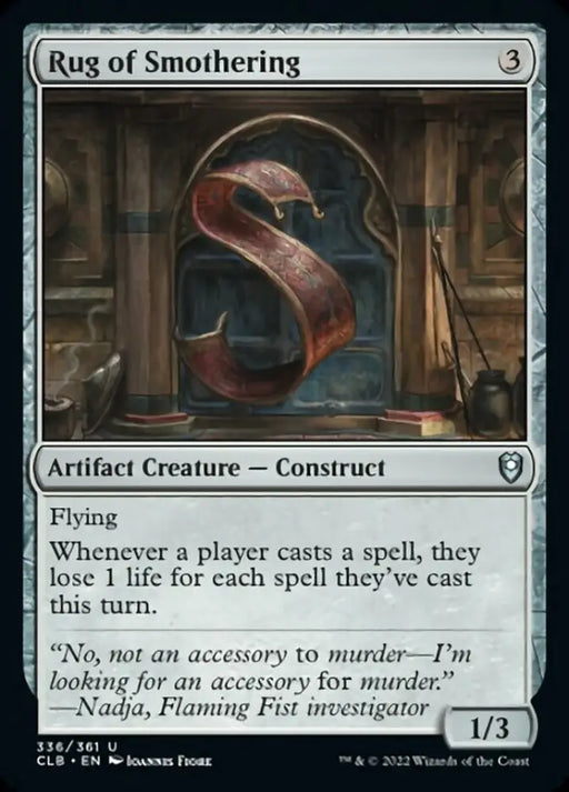 Rug of Smothering [Commander Legends: Battle for Baldur’s Gate] - MTG Single