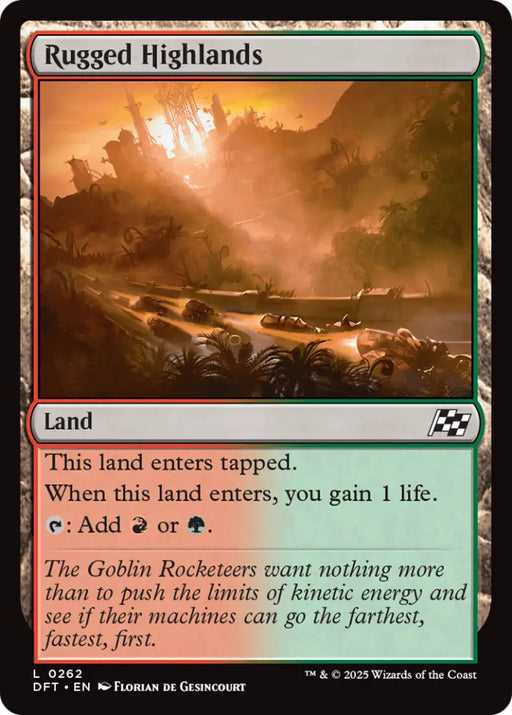 Rugged Highlands [Aetherdrift] - MTG Single