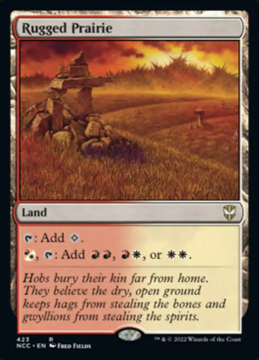 Rugged Prairie [Streets of New Capenna Commander] - MTG Single