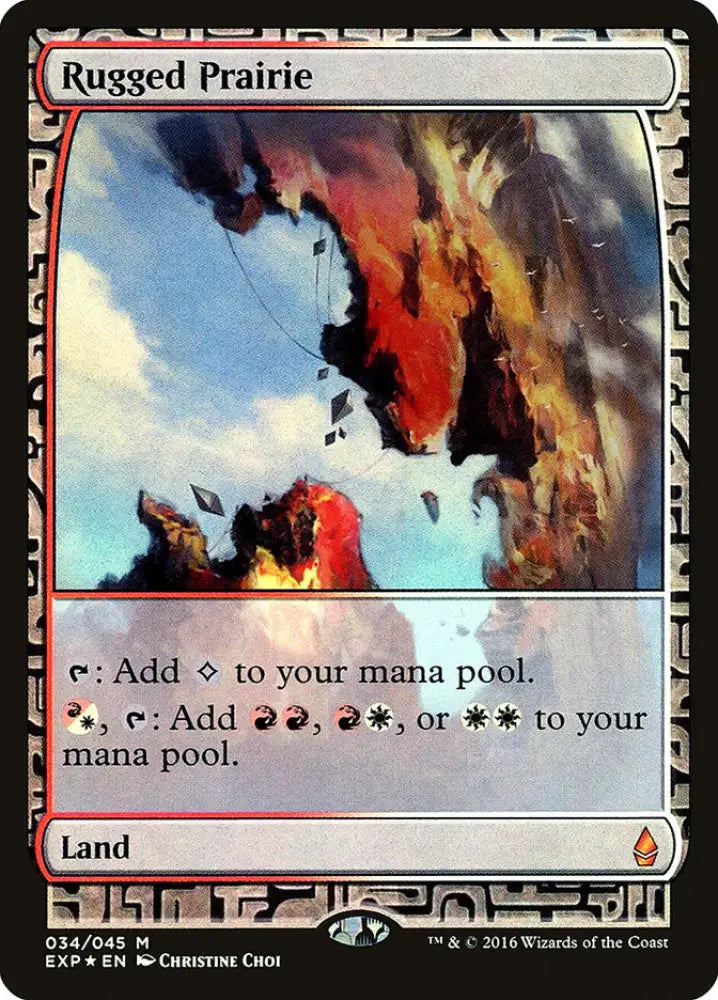 Rugged Prairie [Zendikar Expeditions] - MTG Single