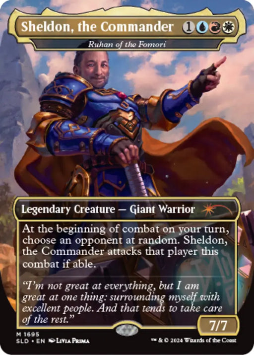 Ruhan of the Fomori - Sheldon the Commander [Secret Lair: Sheldon’s Spellbook] - MTG Single