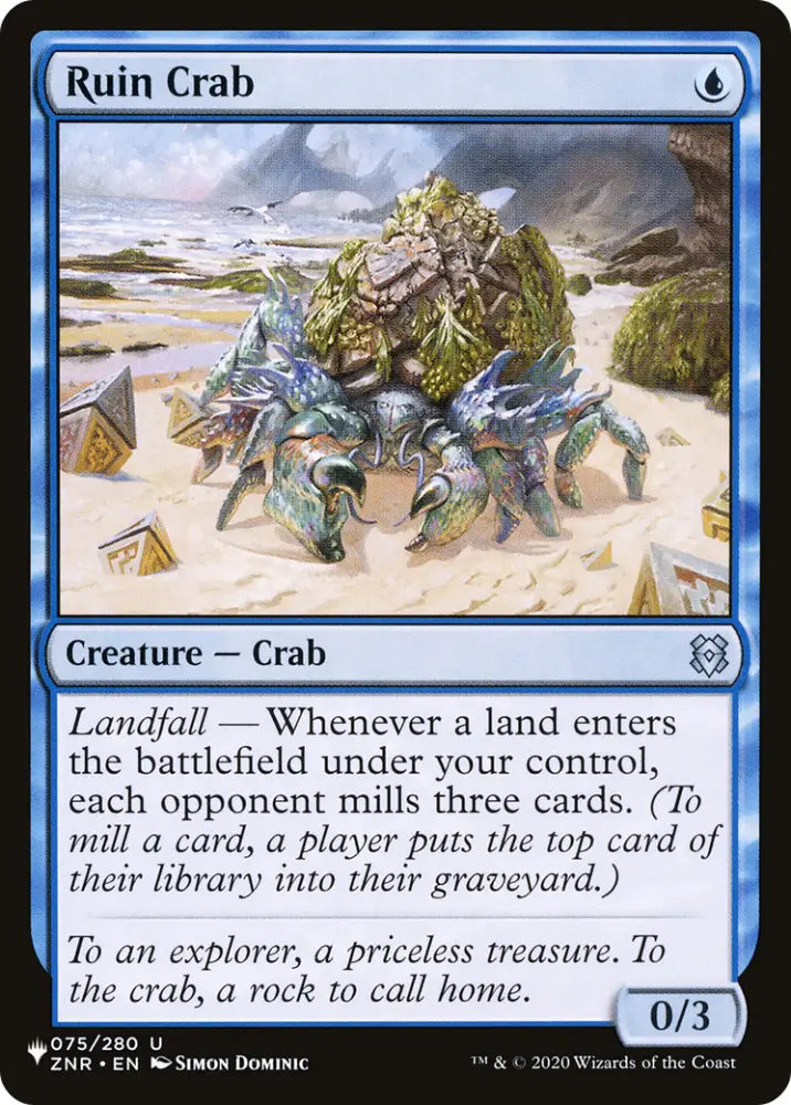 Ruin Crab [The List] - MTG Single