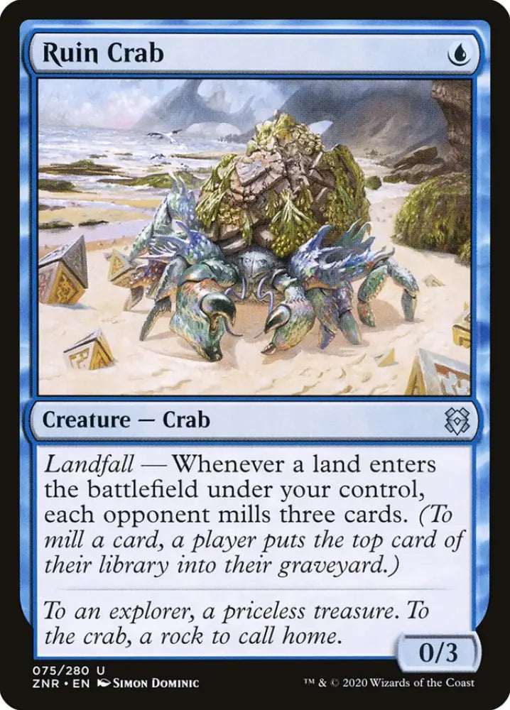 Ruin Crab [Zendikar Rising] - MTG Single