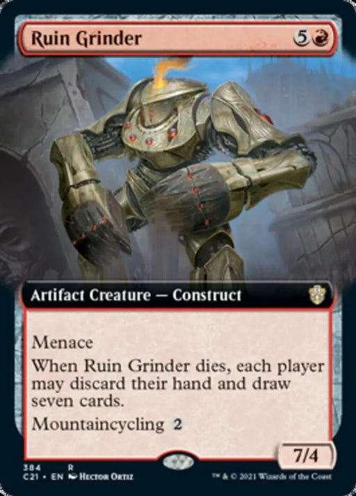 Ruin Grinder (Extended Art) [Commander 2021] - MTG Single