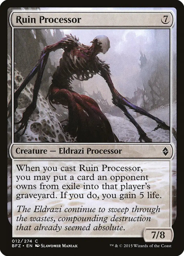 Ruin Processor [Battle for Zendikar] - MTG Single