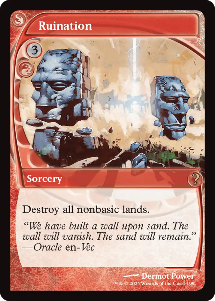 Ruination (Future Sight) [Mystery Booster 2] - MTG Single