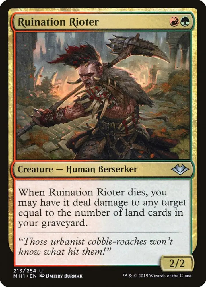 Ruination Rioter [Modern Horizons] - MTG Single