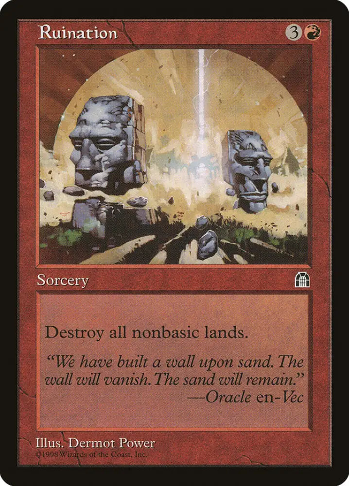 Ruination [Stronghold] - MTG Single