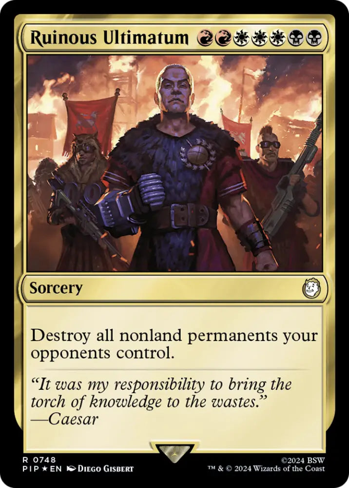 Ruinous Ultimatum (Surge Foil) [Fallout] - MTG Single