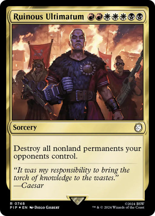 Ruinous Ultimatum (Surge Foil) [Fallout] - MTG Single