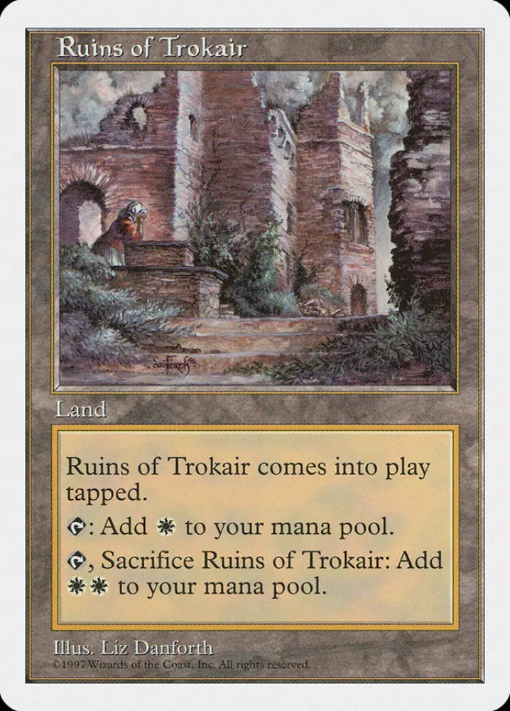 Ruins of Trokair [Fifth Edition] - MTG Single