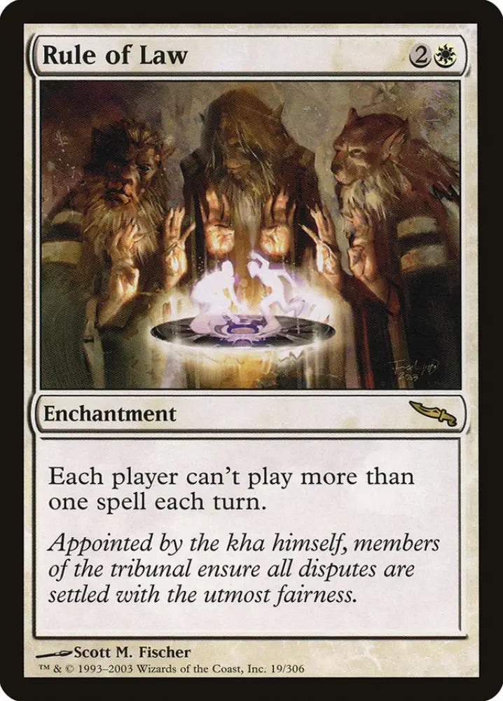 Rule of Law [Mirrodin] - MTG Single