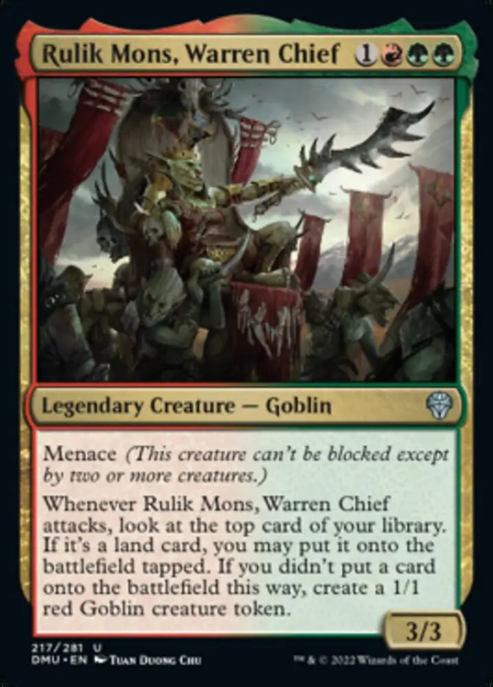 Rulik Mons Warren Chief [Dominaria United] - MTG Single
