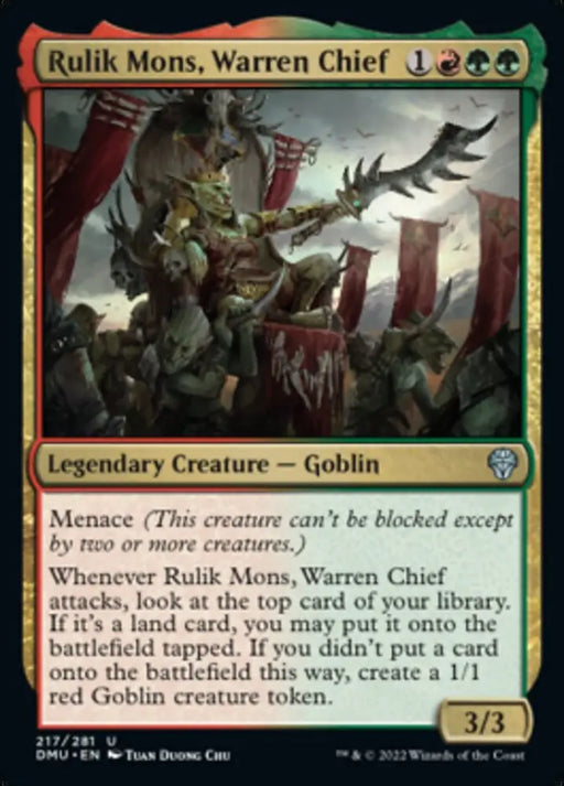 Rulik Mons Warren Chief [Dominaria United] - MTG Single