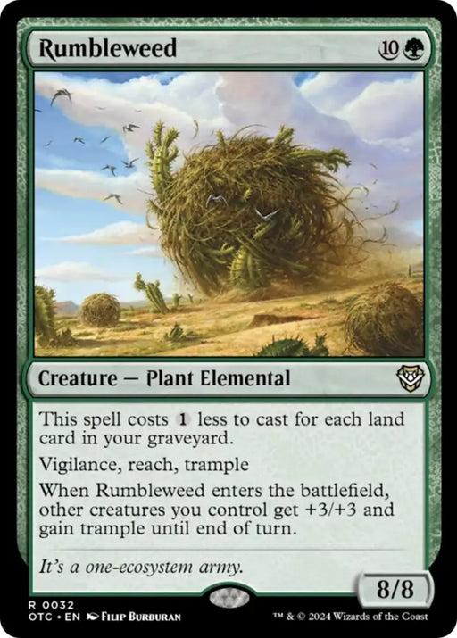 Rumbleweed [Outlaws of Thunder Junction Commander] - MTG Single