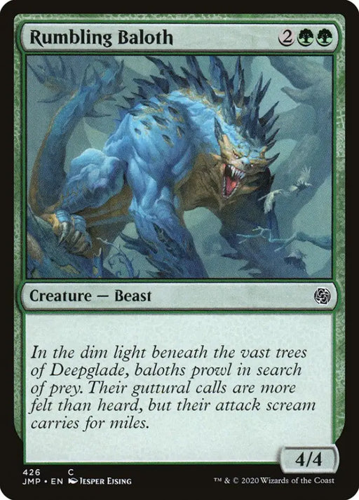 Rumbling Baloth [Jumpstart] - MTG Single
