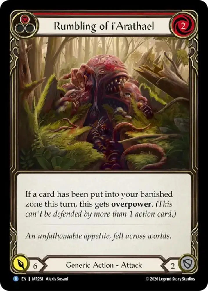 Rumbling of i'Arathael (IAR231) [Usurp the Shadow Throne]