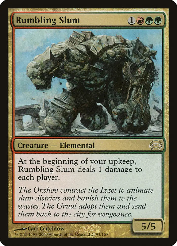 Rumbling Slum [Planechase] - MTG Single