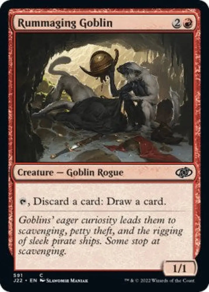 Rummaging Goblin [Jumpstart 2022] - MTG Single