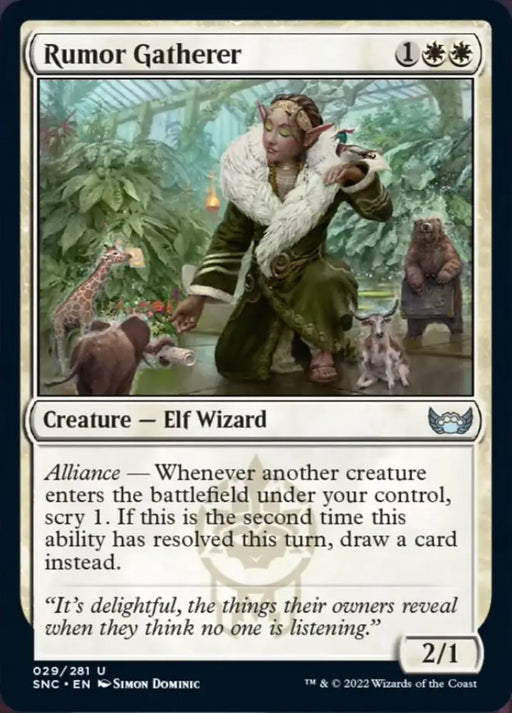 Rumor Gatherer [Streets of New Capenna] - MTG Single
