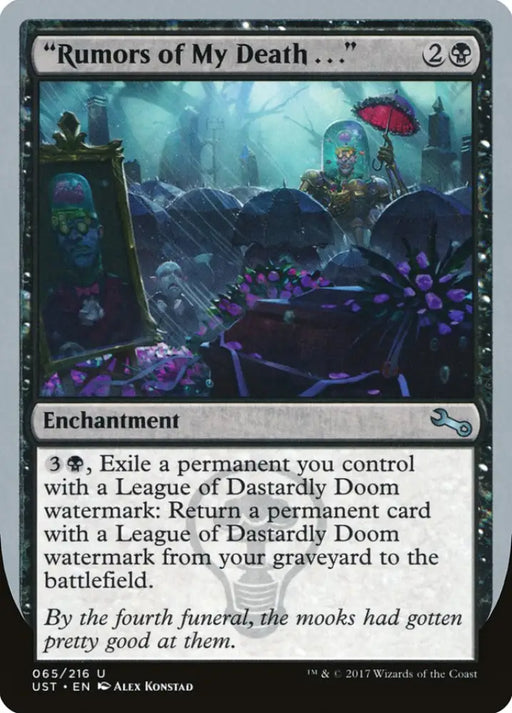 ’Rumors of My Death..’ [Unstable] - MTG Single