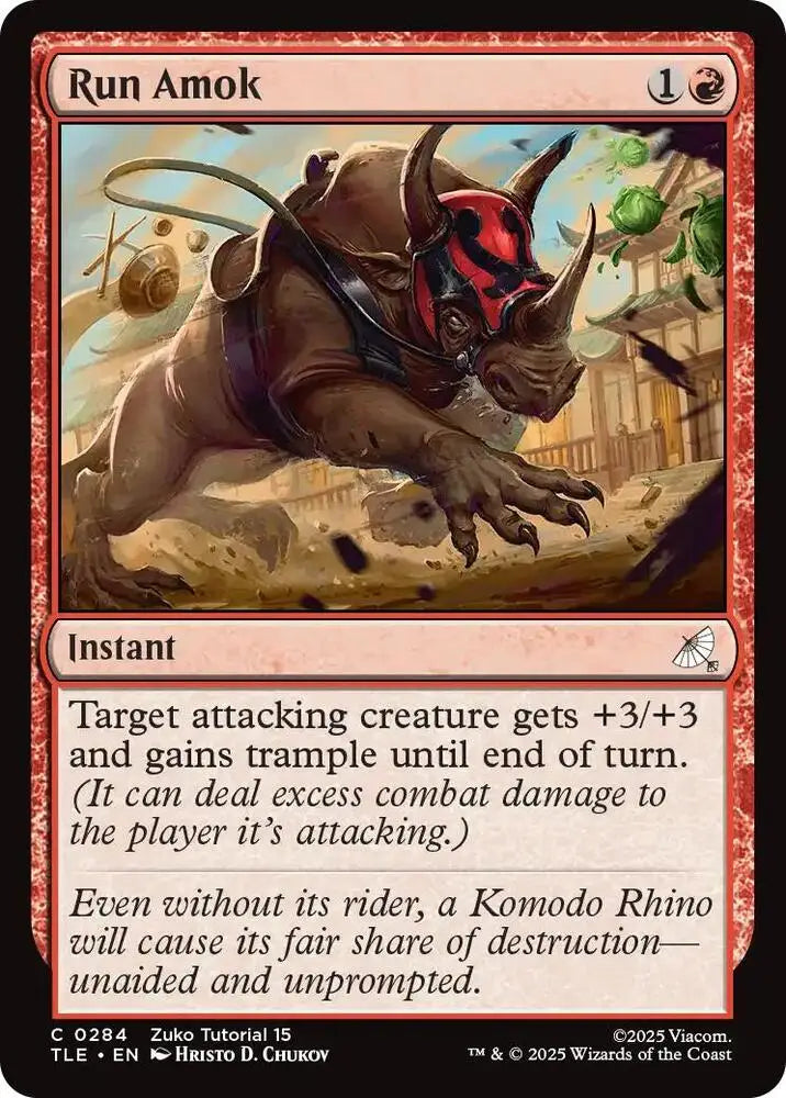 Run Amok (0284) [Avatar: The Last Airbender: Eternal-Legal]