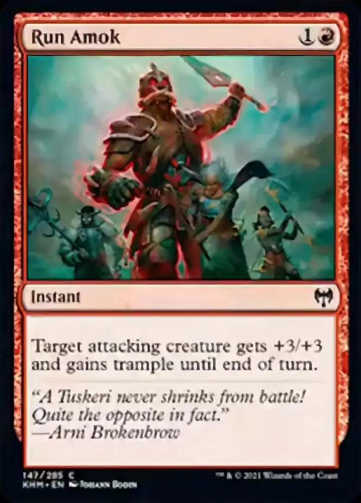 Run Amok [Kaldheim] - MTG Single