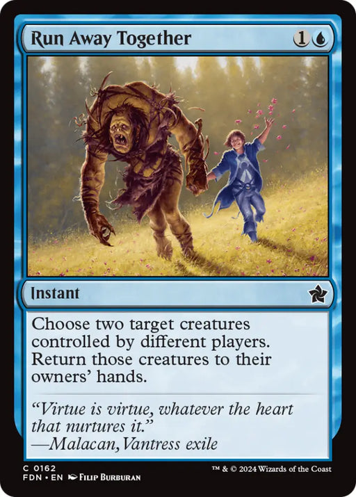 Run Away Together [Foundations] - MTG Single