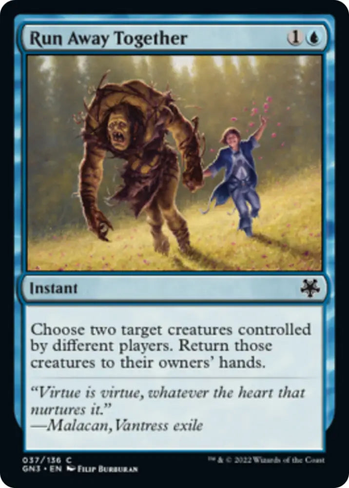 Run Away Together [Game Night: Free-for-All] - MTG Single