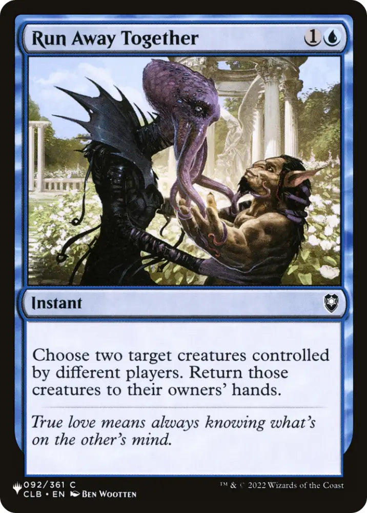Run Away Together [The List] - MTG Single