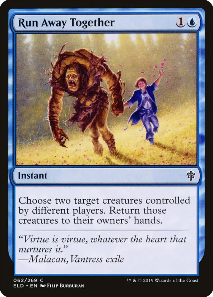 Run Away Together [Throne of Eldraine] - MTG Single