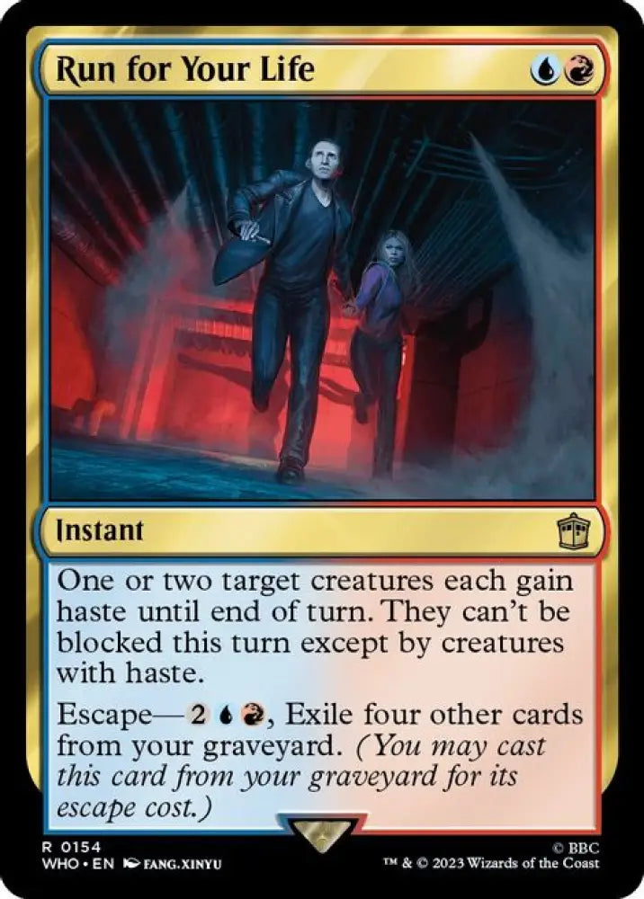 Run for Your Life [Doctor Who] - MTG Single