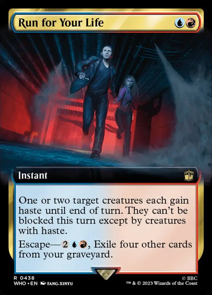 Run for Your Life (Extended Art) [Doctor Who] - MTG Single