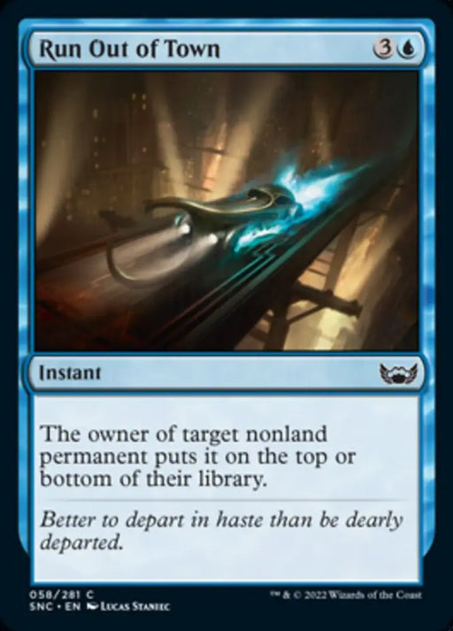 Run Out of Town [Streets of New Capenna] - MTG Single