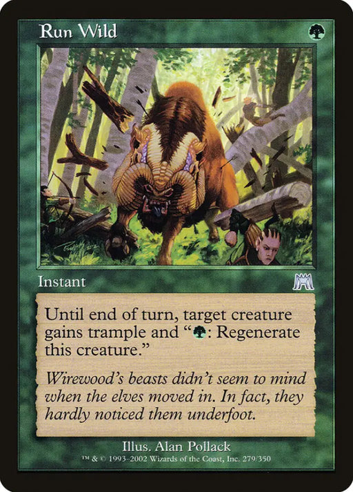Run Wild [Onslaught] - MTG Single