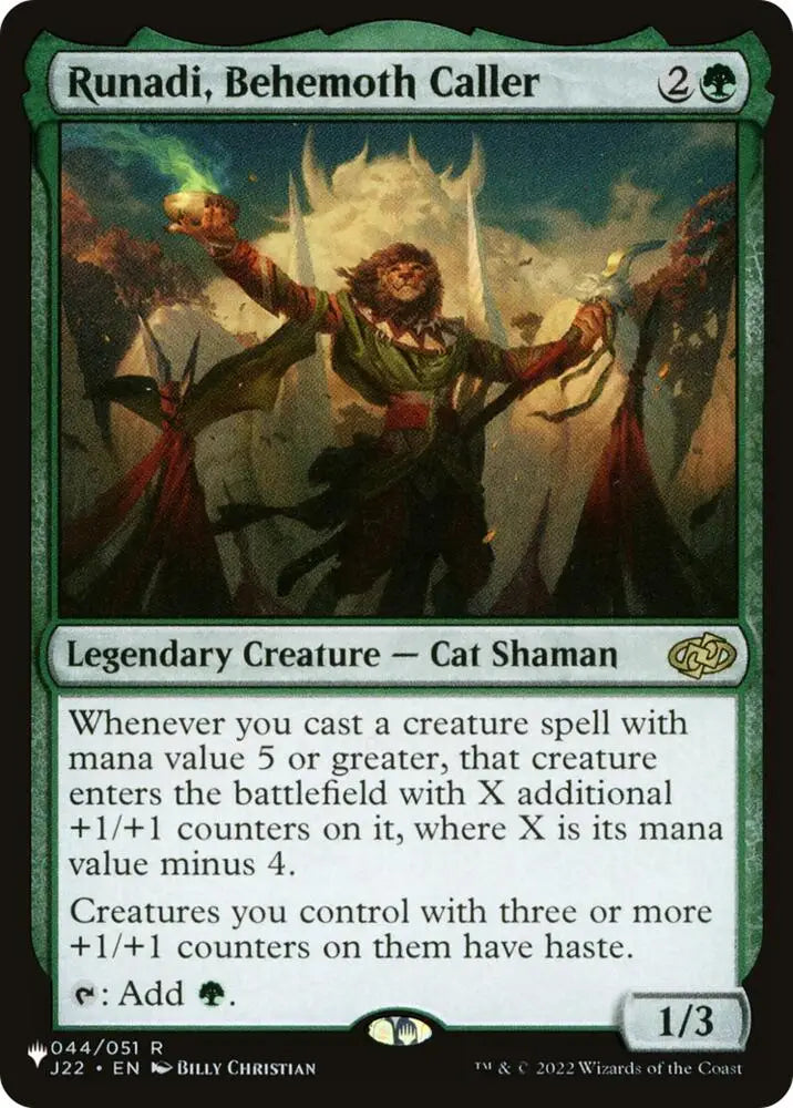 Runadi, Behemoth Caller (44) [The List]