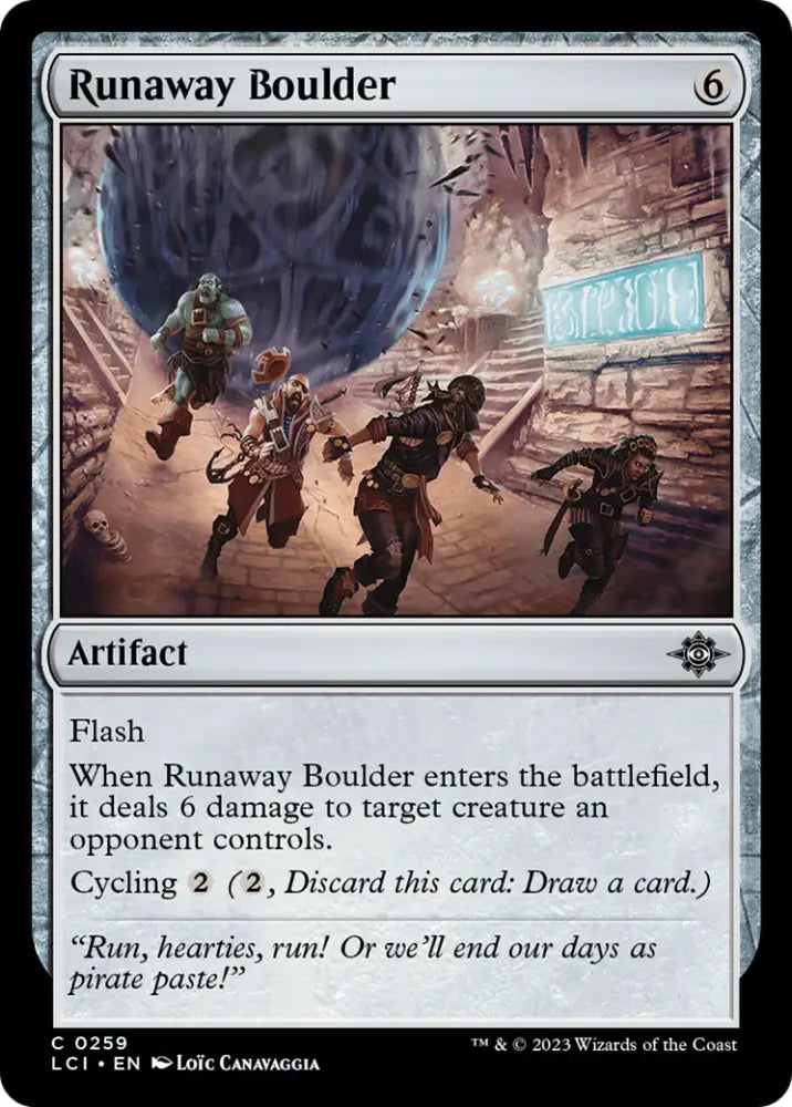 Runaway Boulder [The Lost Caverns of Ixalan] - MTG Single