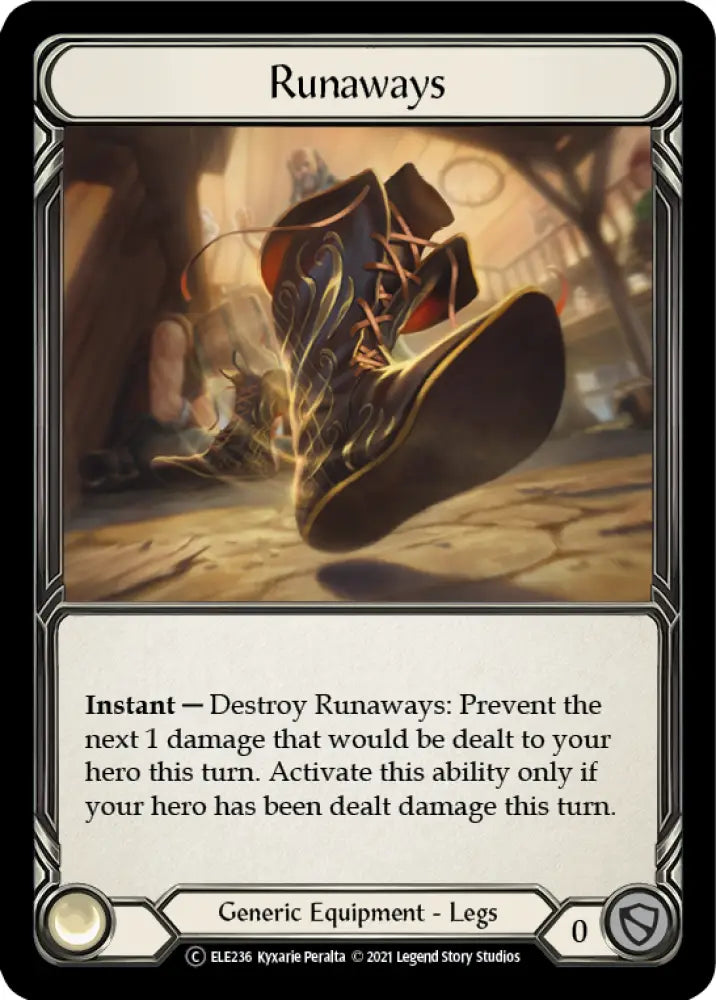 Runaways [Tales of Aria Unlimited] Unlimited Rainbow Foil - Flesh And Blood Single