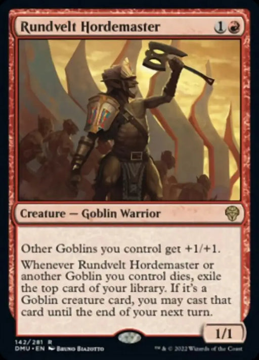 Rundvelt Hordemaster [Dominaria United] - MTG Single