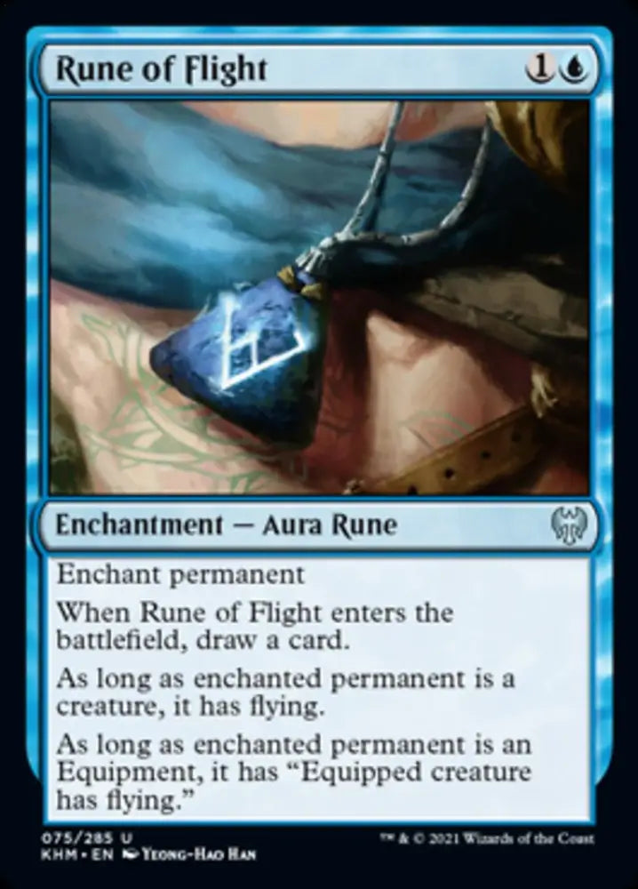 Rune of Flight [Kaldheim] - MTG Single