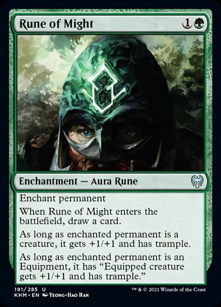 Rune of Might [Kaldheim] - MTG Single